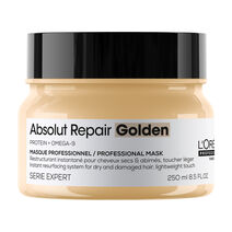 Absolut Repair Golden Μάσκα Πλούσιας Αναδόμησης Για Ταλαιπωρημένα Μαλλιά - -3% Extra Έκπτωση | L'Oréal Partner Shop